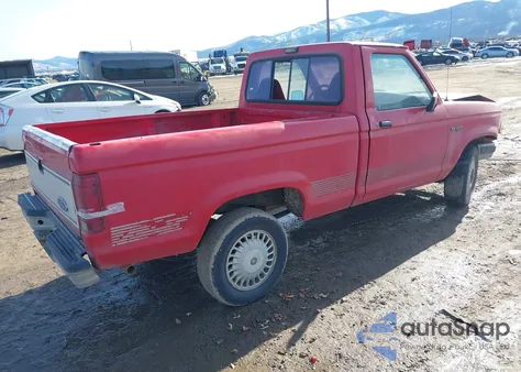 1991 Ford Ranger из США, поврежденный, VIN 1FTCR10A3MTA01388